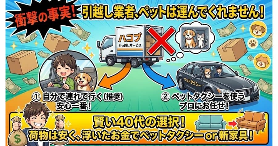 【重要】愛犬はどうやって移動させる？
インフォグラフィック
