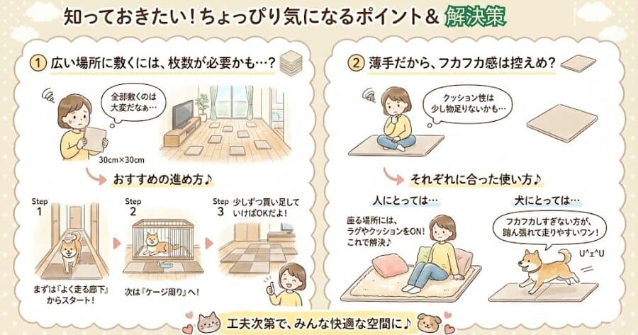 サンコー おくだけ吸着デメリットインフォグラフィック